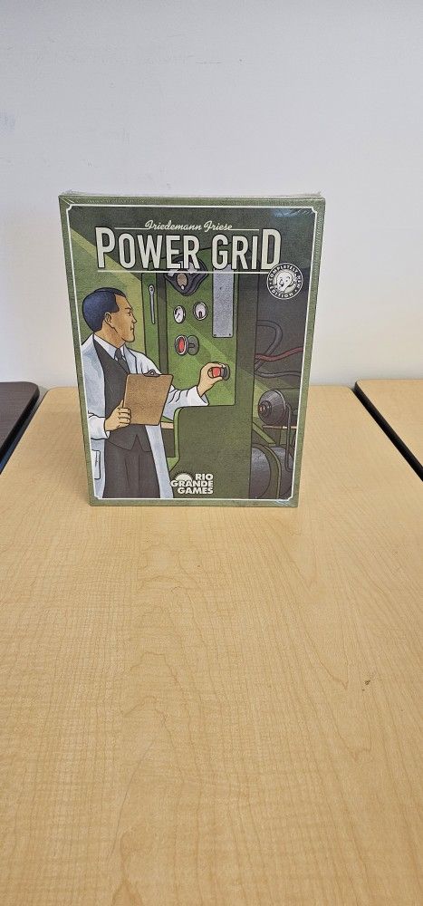 Power Grid Board Game In Shrink