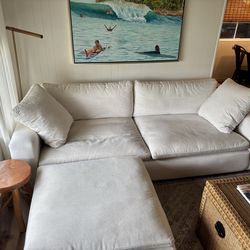 Living Spaces Cloud Sofa