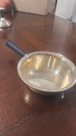 Silver plated dish.