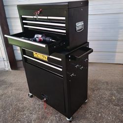 NEW Dewalt Tool Cabinet Chest with Box and Cart for Storage
