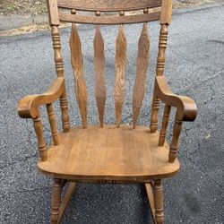 Wooden Rocking Chair