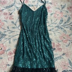 Gatsby Roaring 20s Flapper Dress Medium