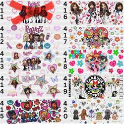 Bratz UV DTF 16 Oz Cup Wrap