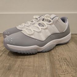 JORDAN RETRO 11 LOW CEMENT GREY MENS...SZ 11.5...BRAND NEW