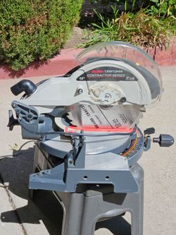 Craftsman Contractor Series 3. 1/2 HP.  12" Blade, in Grate Working Condition
