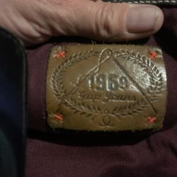 Leather Butterfly Gap Purse 