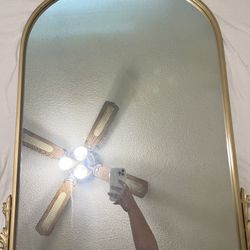 Gold arch Mirror