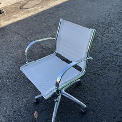 Modern MCM SITLAND Chrome Dining Desk Chairs