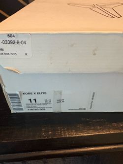 Kobe sz 11m shoes