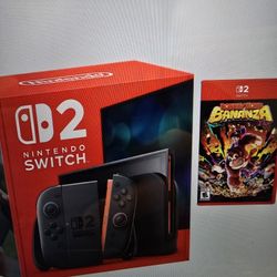 Used Switch 2 With Donkey Kong Bananza
