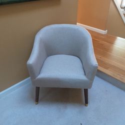 Very Comfortable Small Fabric Covered Chair