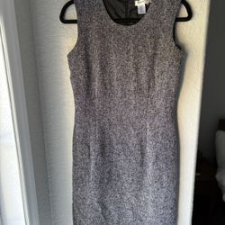 Coldwater Creek Gray Sleeveless Sheath Dress – Size 8
