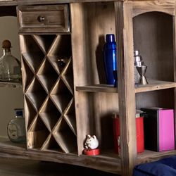 Wood Bar From Home Goods