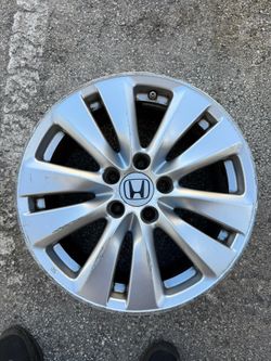 1 Spare Rim 17 Honda 5 Lugs 114.3 mm