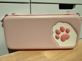 Nintendo Switch Case Geek Share Pink Cat Paws