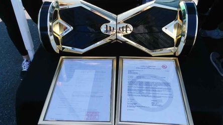 Gold Hoverboard 8inch Bluetooth