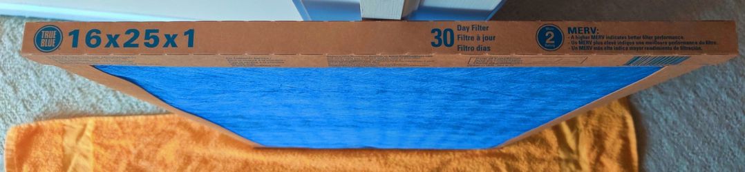 NEW True Blue 16x25x1 MERV 2 Air Filter