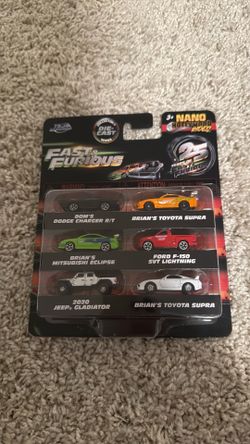 Jada cars fast and furious 6 pack