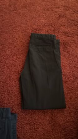 One black one blue one brown size 12 straight