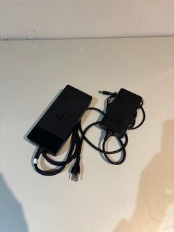 Dell Docking Station (WD19 Series) with Original Dell AC Power Brick
