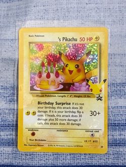 ______’s Pikachu: Celebrations: Classic Collection #24/53