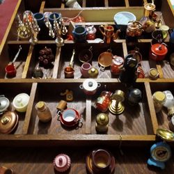 Real Antique Dollhouse Kitchen Pieces