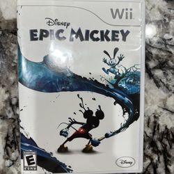 Wii Epic Mickey Game