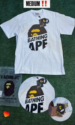 Two bape shirts for 100$ size medium