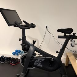 soulcycle bike with screen