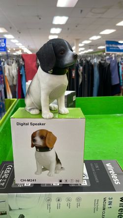 Dog Figurine Digital Bluetooth Speaker CH-M241