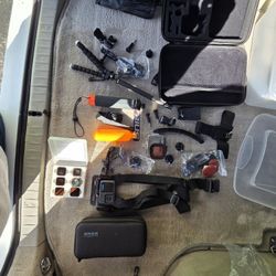 Go Pro Hero 13 Black With Lots Of Accessories Sdcard 