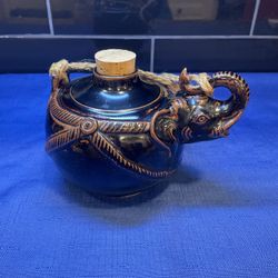 Beautiful And Rustic Khmer Empire Style Lime Pot With Lovely Brown Glaze