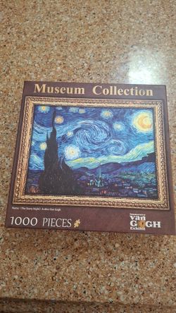 Van Gogh "Starry Night" 1000pc Puzzle - SEALED Internal Bag