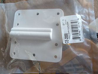 Rv roof dual entry plate