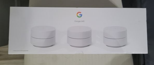 Google Wifi 3 Pack.  New
