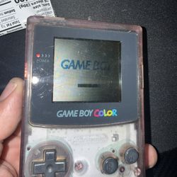 Gameboy Color (Clear)