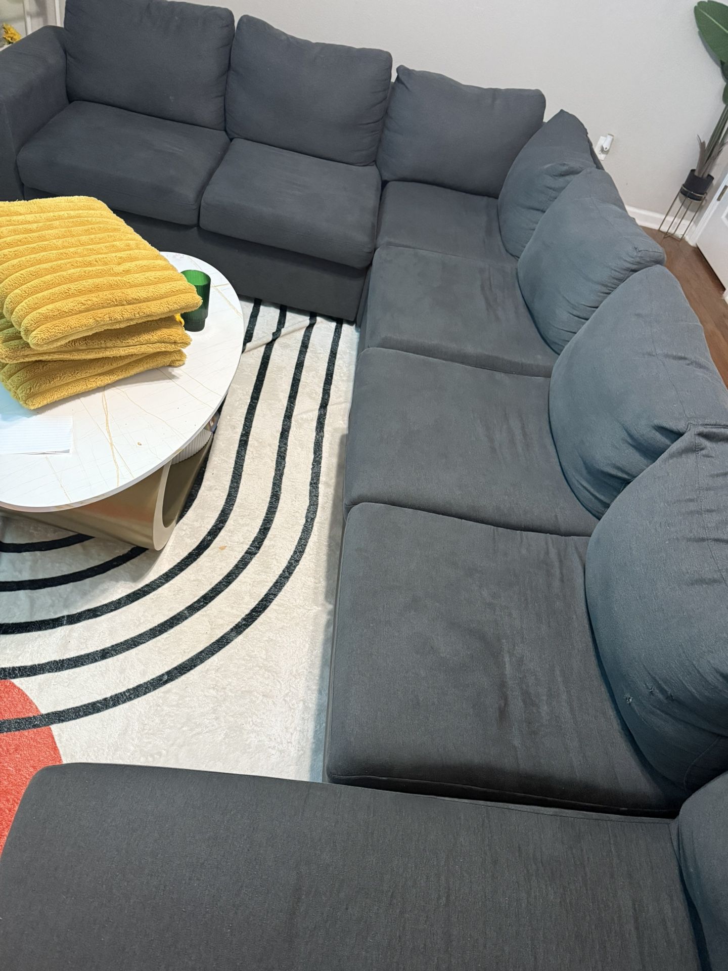 Grey Sectional Couch