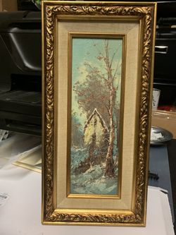 Original Signed Van Gake Painting