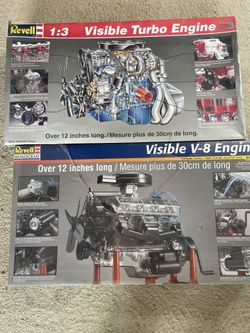 Plastic Model, 1/3 Scale Engine