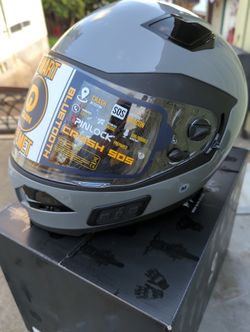 Quin Spitfire Motorcycle Helmet