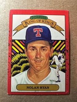 1990 Nolan Ryan trading card