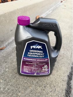 Peak purple coolant for European cars