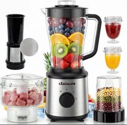 Casualife Countertop Blender 6 in 1 with Accessories