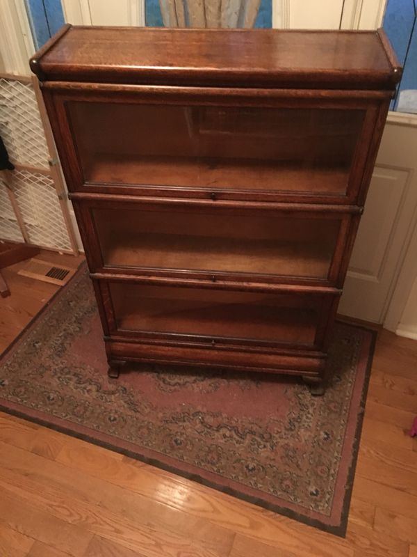 Antique Macey Tiger Oak Barrister Stacking Bookcase For In Antique Macey Tiger Oak Barrister Stacking Bookcase