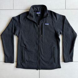 Patagonia Men's Better Sweater Full Zip Black Medium