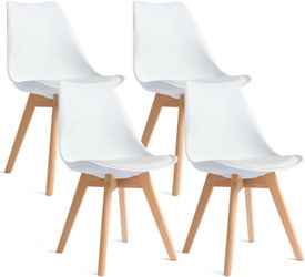 NEW Dining Chairs, Mid-century Modern - Set of 4