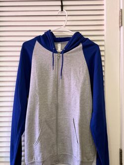 American Apparel Vintage Cotton Fleece Raglan Sleeve Hoodie Medium