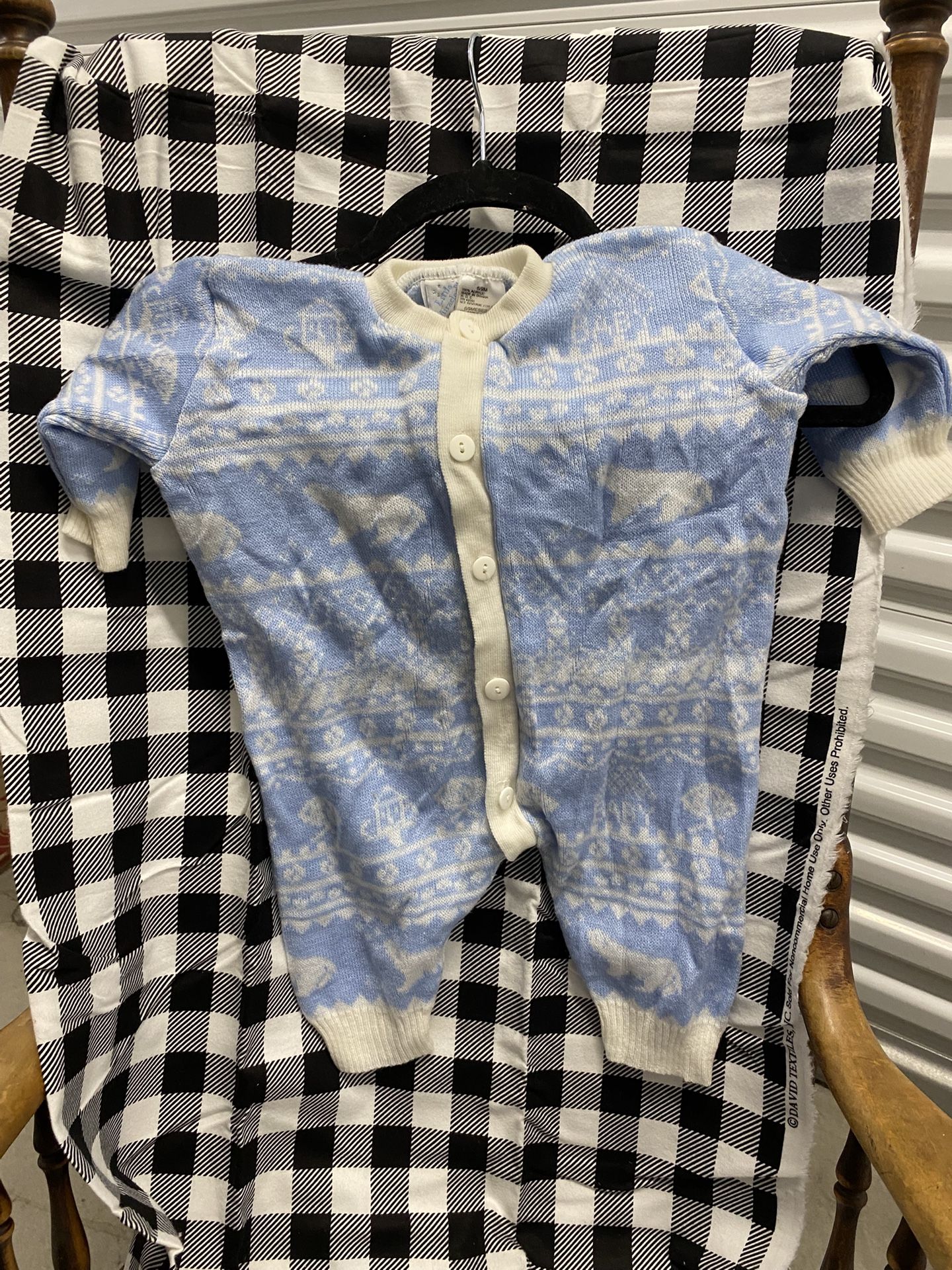 Baby Winter Outfit / Sweater Onesie