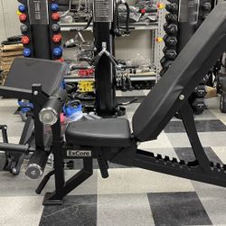 Commercial Bench With Arm And Leg Attachments Store In Robbinsville 