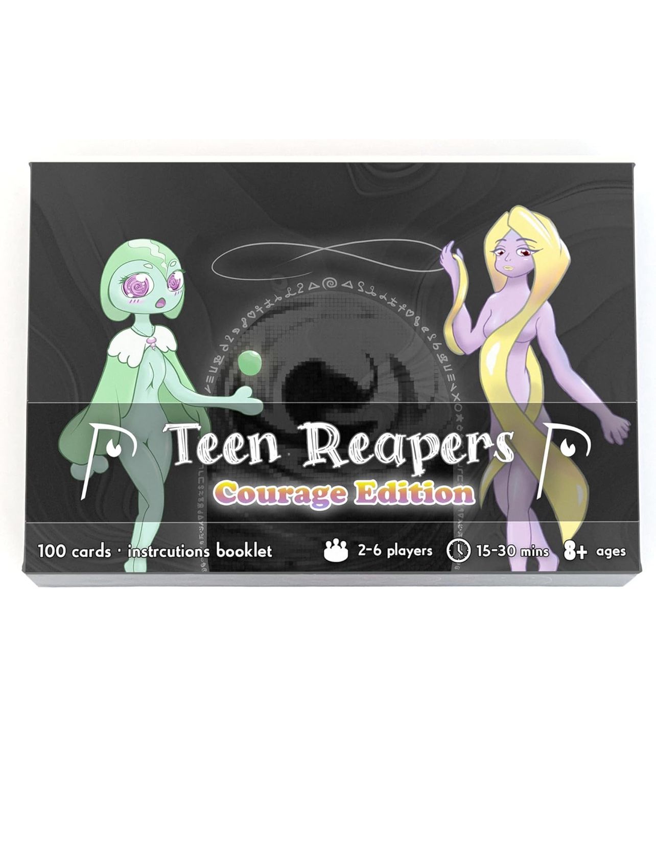 Card Game (Courage Edition) Strategy Party Card Game for Adults Teens & Kids
